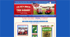 Desktop Screenshot of olsenbrotherstree.com